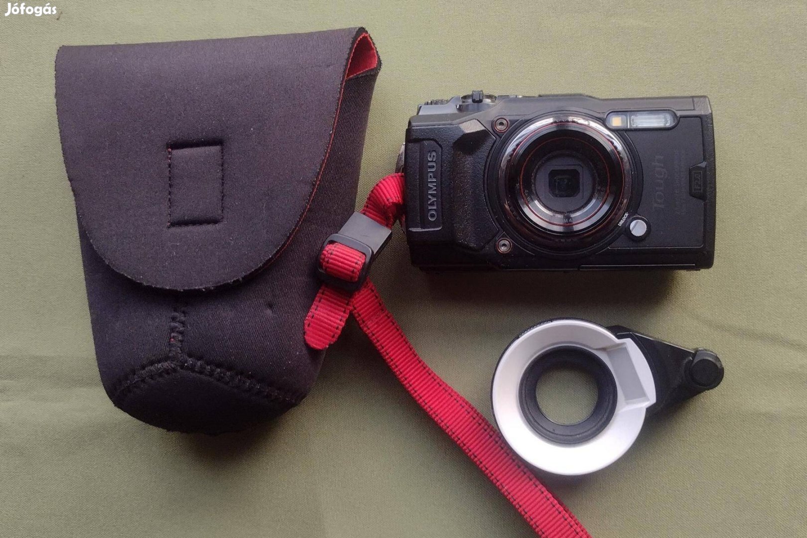 Olympus Tough TG-6 4K strapabíró terepi fényképezőgép