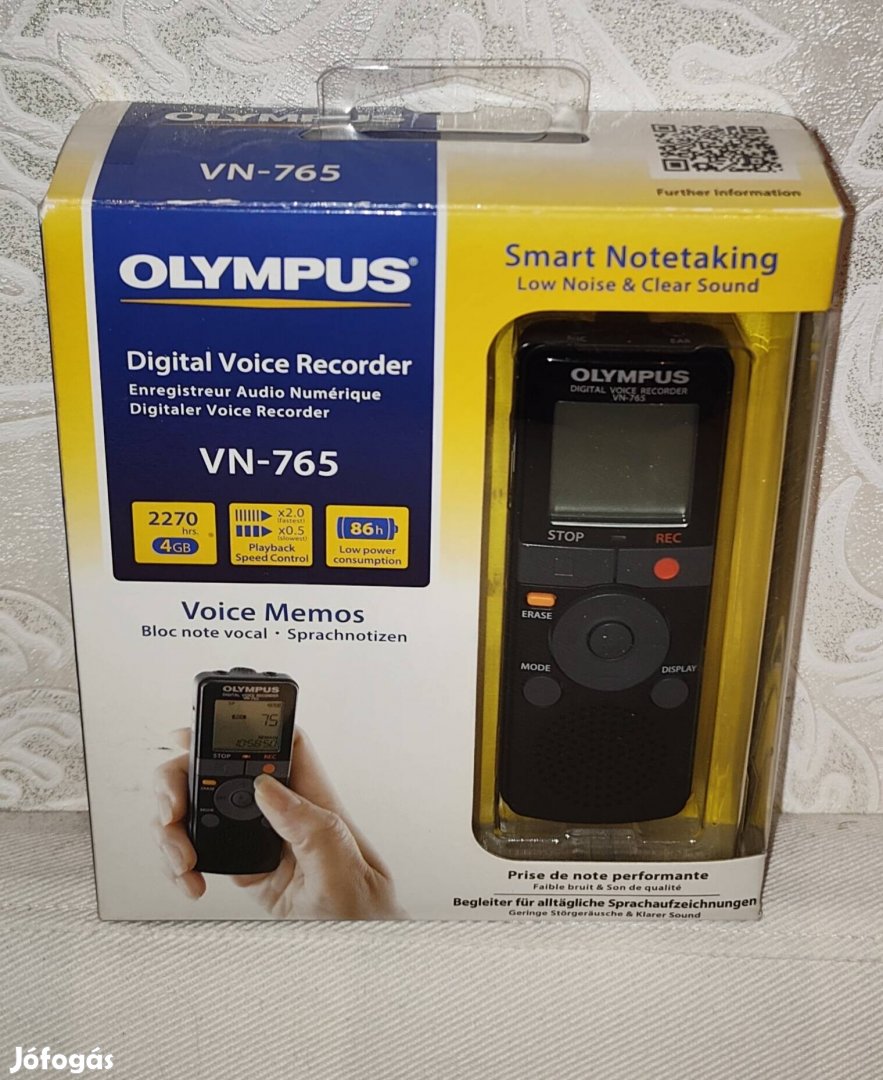 Olympus digitális diktafon (VN-765)