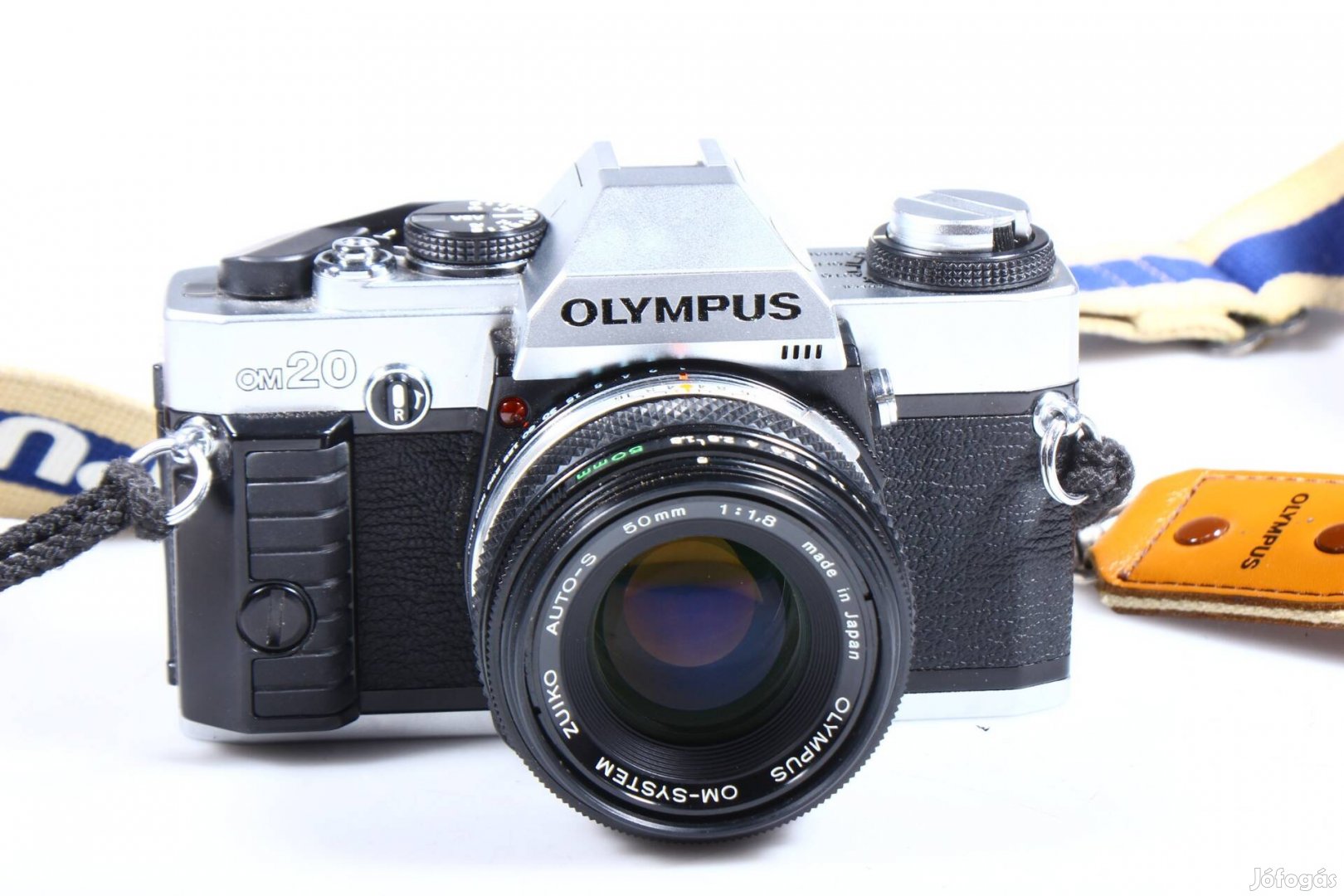 Olympus om20 filmes fényképezőgép + 1.8 50 mm om objektív 