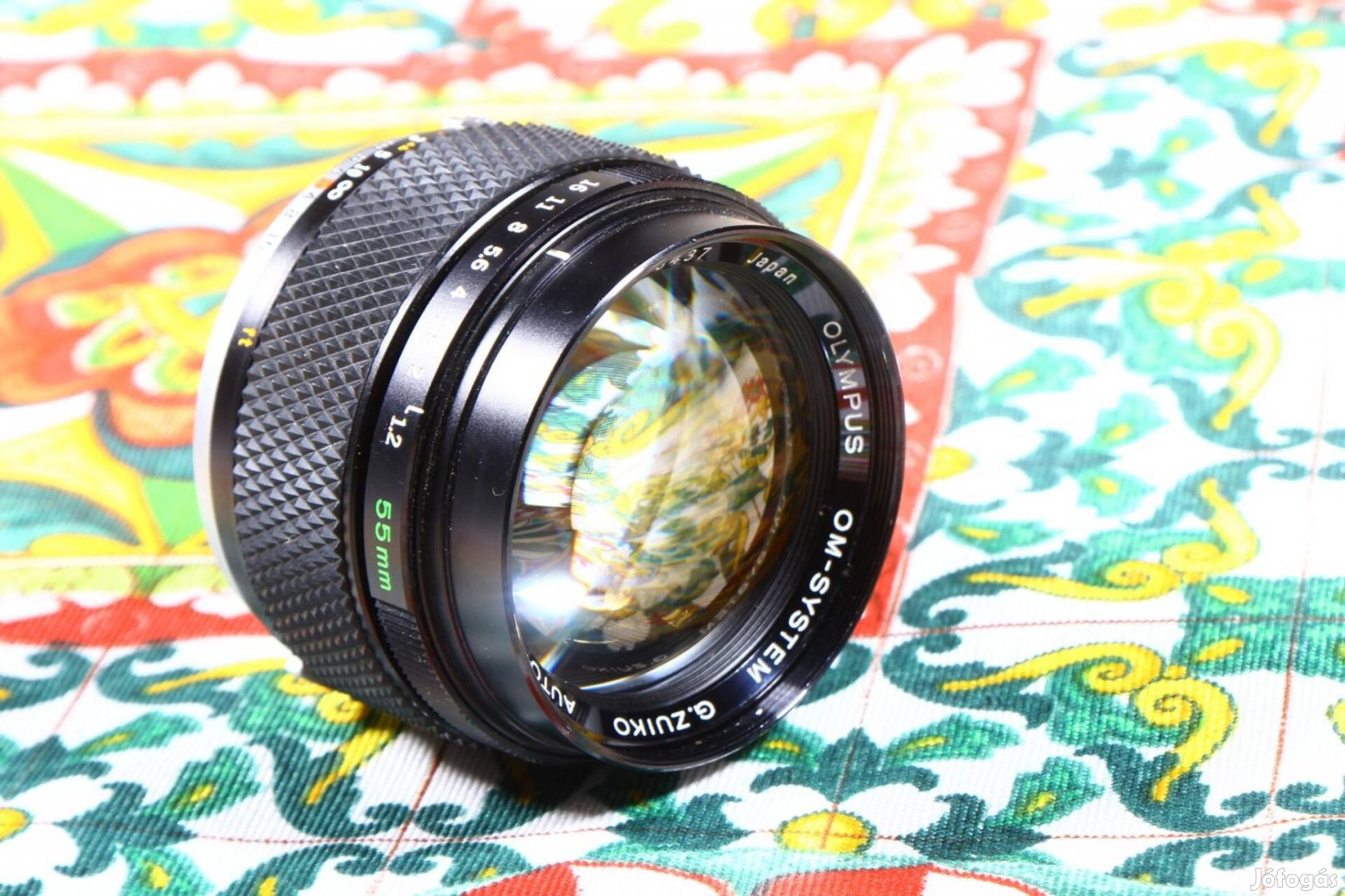 Olympus om 1.2 55mm zuiko objektív 