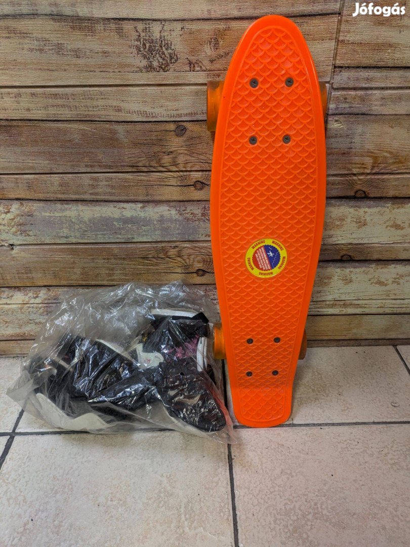 Olympus retro gyerek pennyboard védőfelszereléssel! Új!