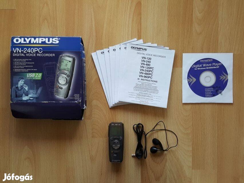 Olympus vn-240pc digital voice recorder digitális diktafon