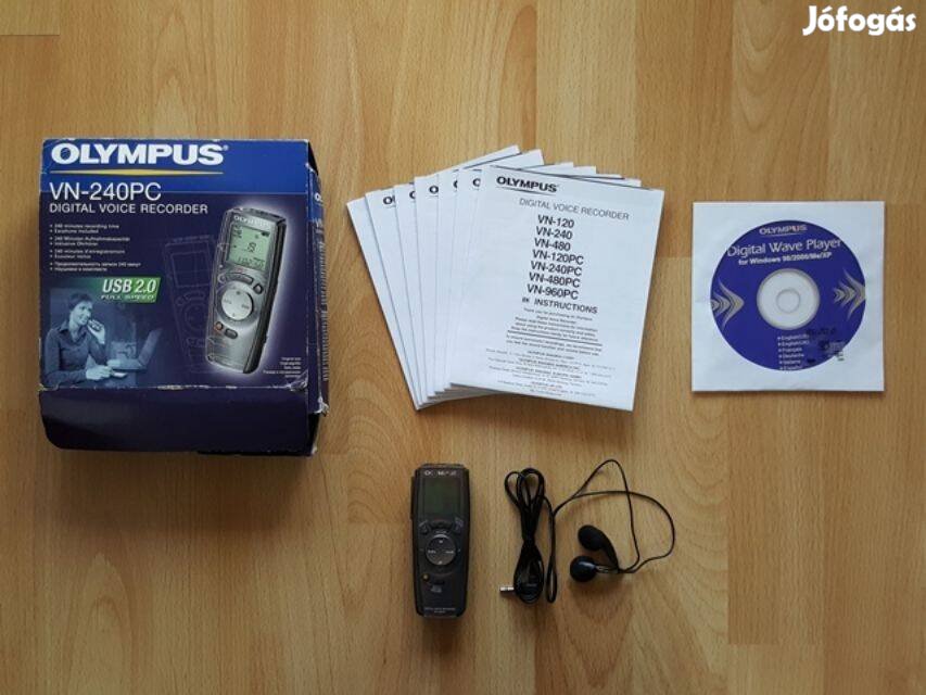 Olympus vn-240pc digital voice recorder digitális diktafon