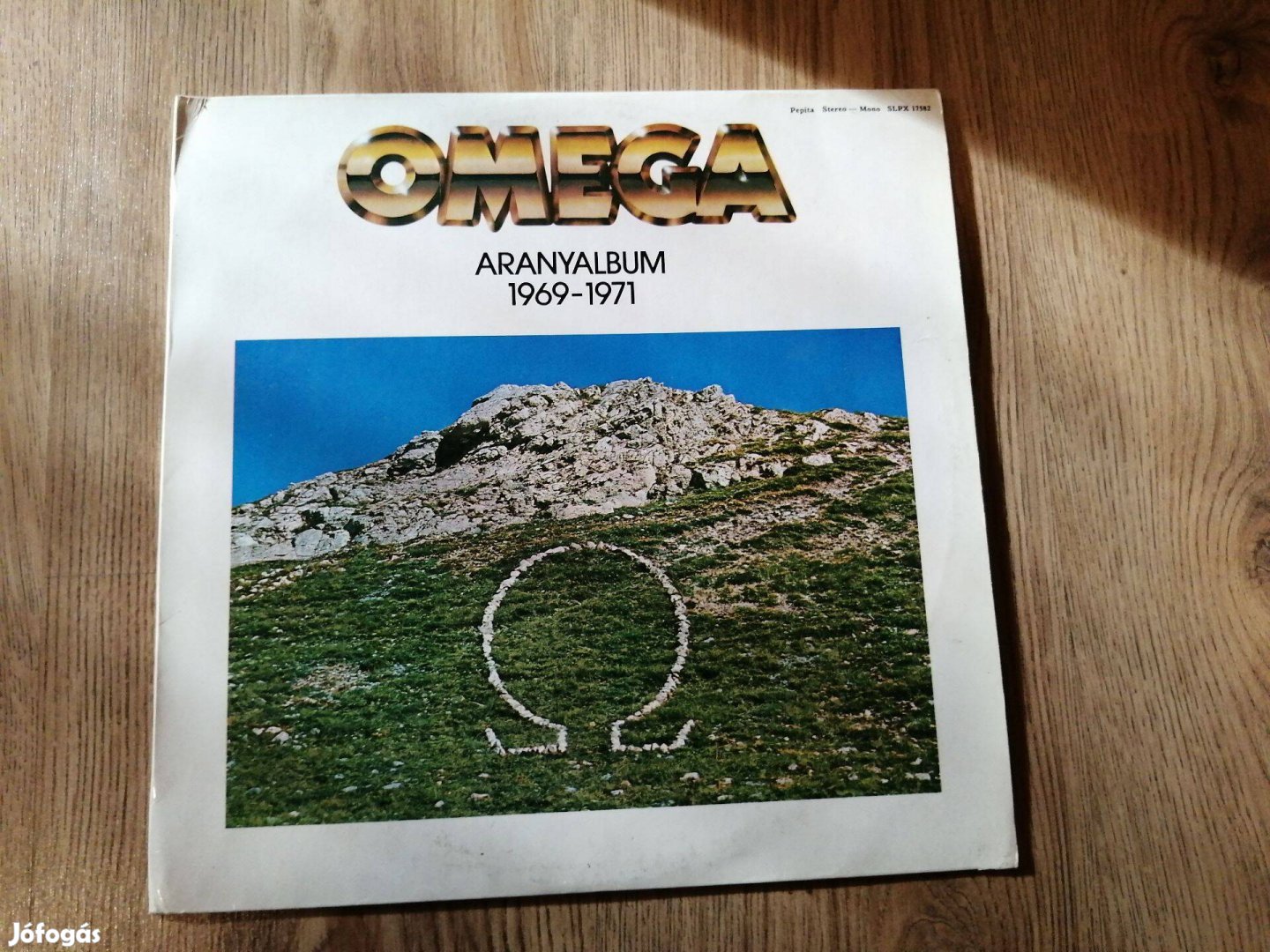 Omega Aranyalbum -bakelit lemez