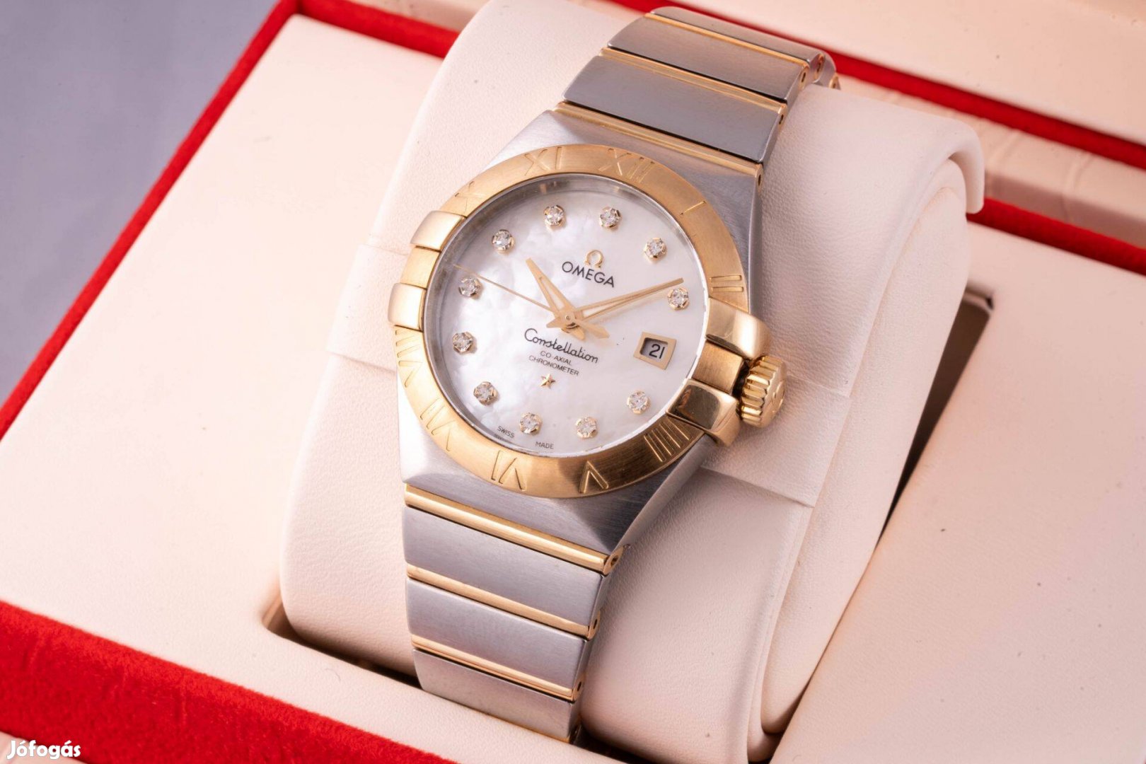 Omega Constellation Diamond Automatic 18k