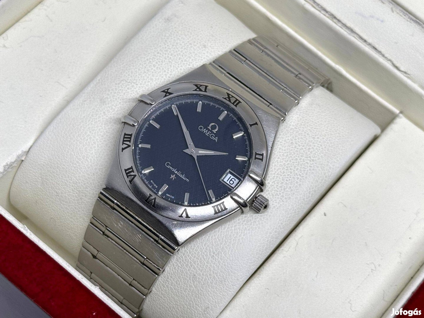 Omega Constellation Quartz 33 szürke színben Lgsw