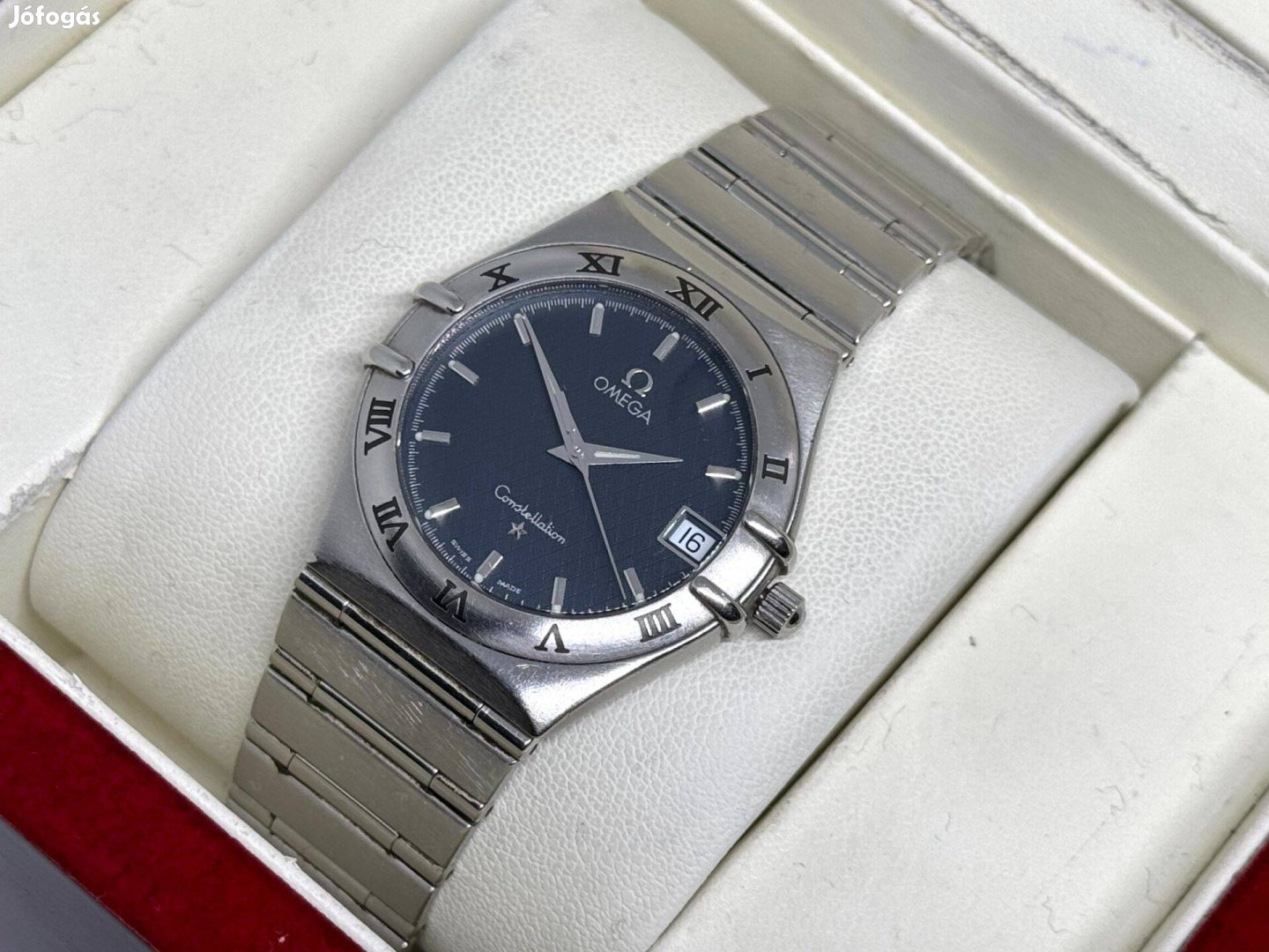 Omega Constellation Quartz 33 szürke színben Lgsw