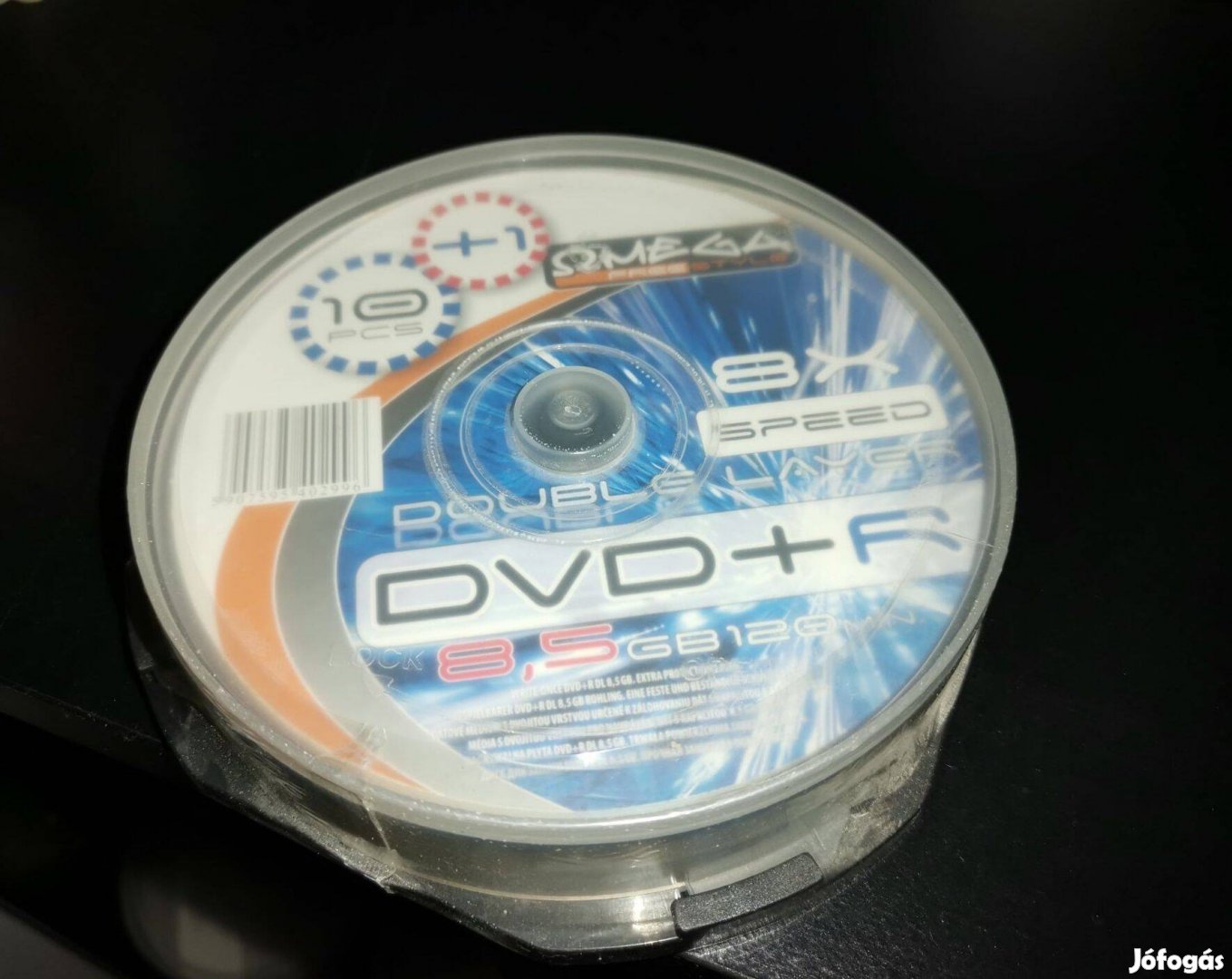 Omega DVD lemez, DVD+R 8.5GB 8x - Henger 10db Dual layer