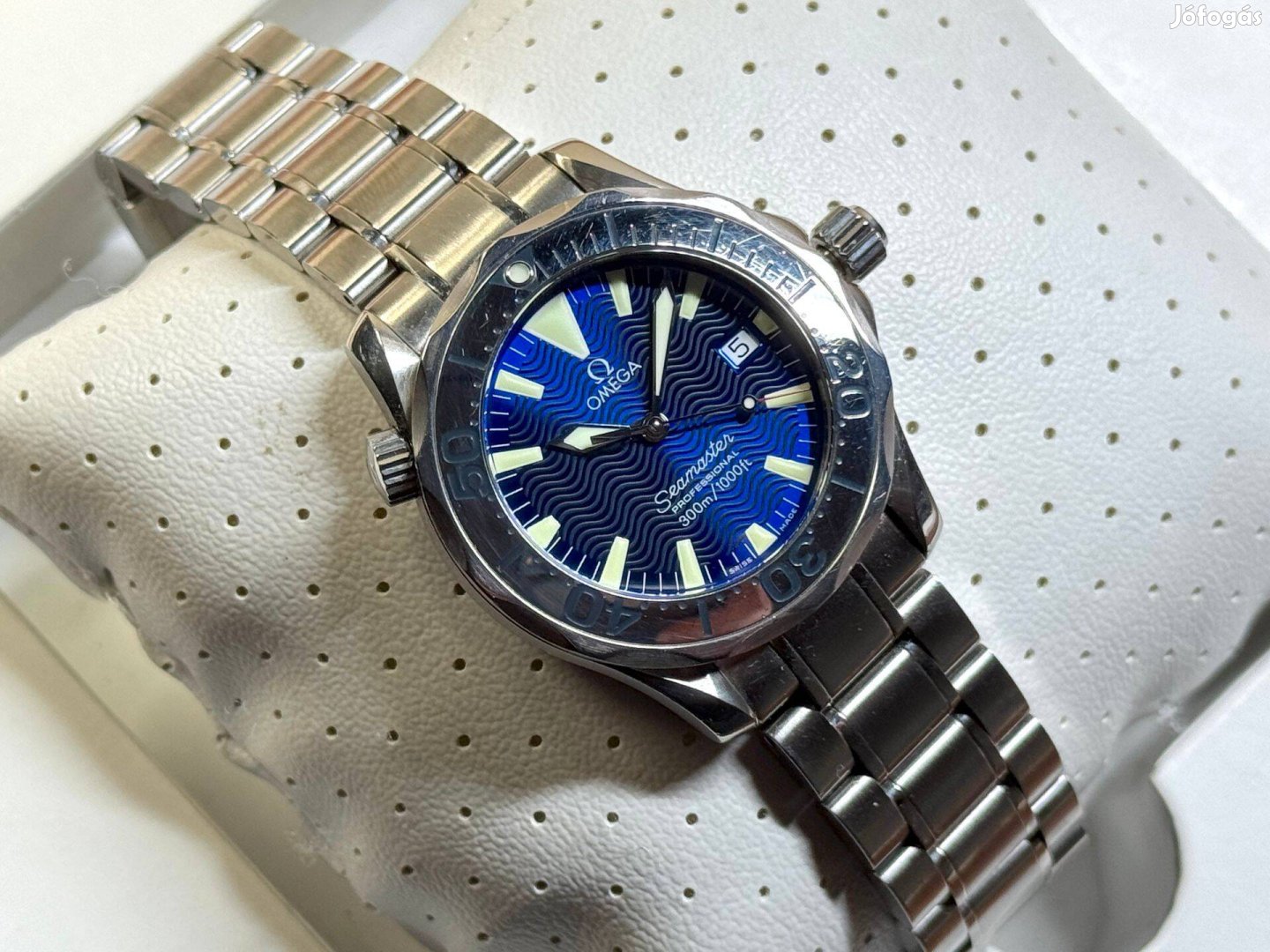 Omega Seamaster 300M Electric Blue 36 Lgsw