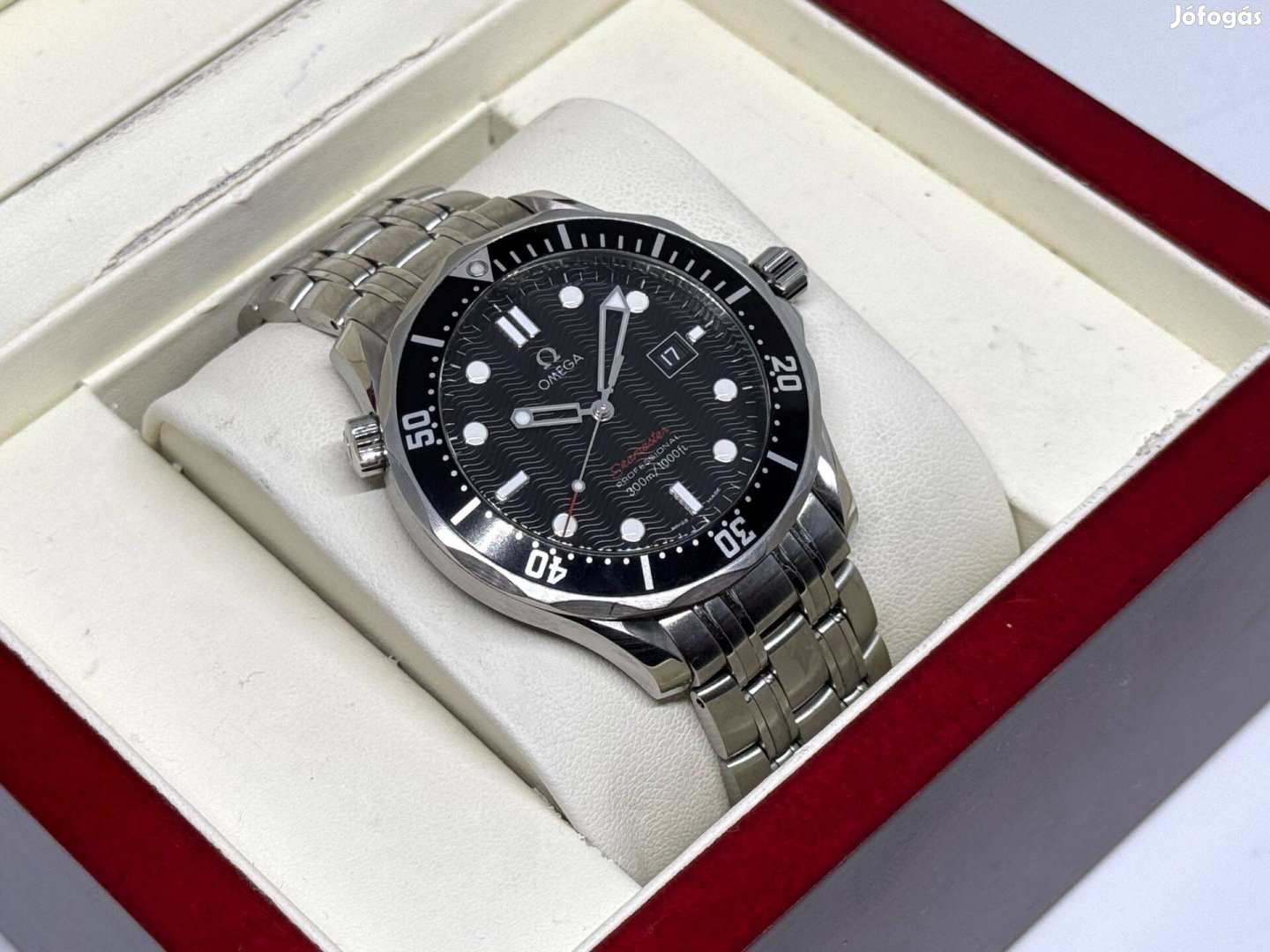 Omega Seamaster 300M Quartz 41 szervizelve garanciával Lgsw