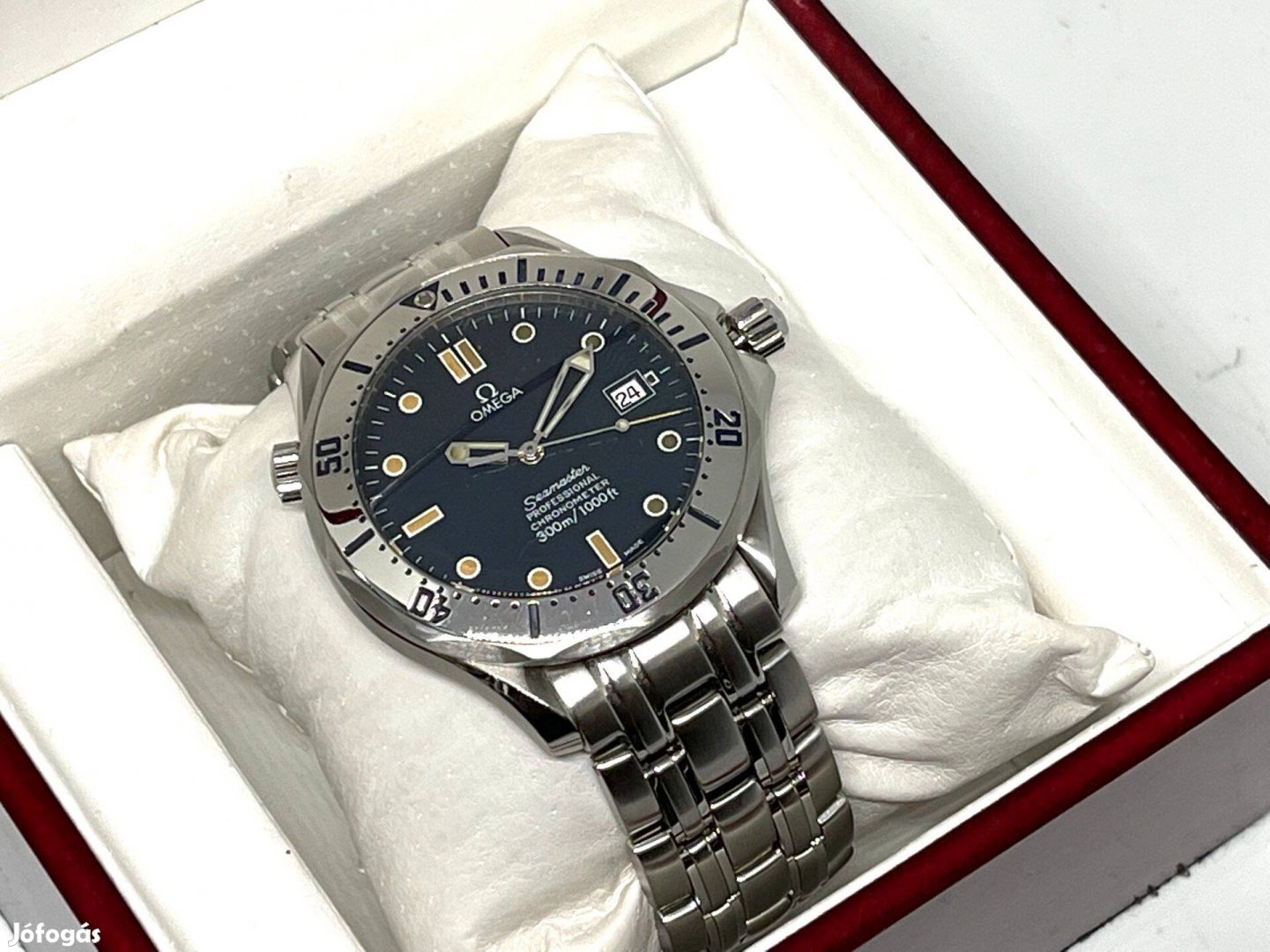 Omega Seamaster 300M automata szervizelve 41 Lgsw