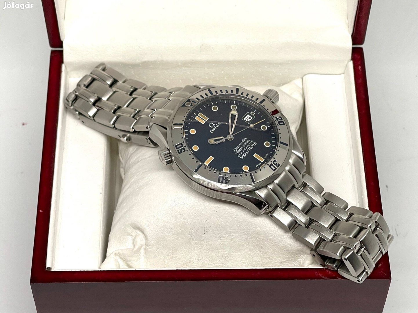 Omega Seamaster 300M automata szervizelve 41 Lgsw