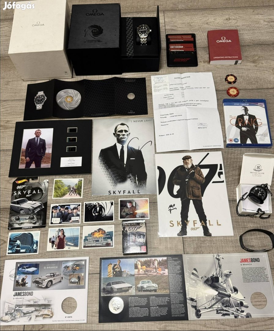 Omega Seamaster 50th Skyfall - 2 év garanciával