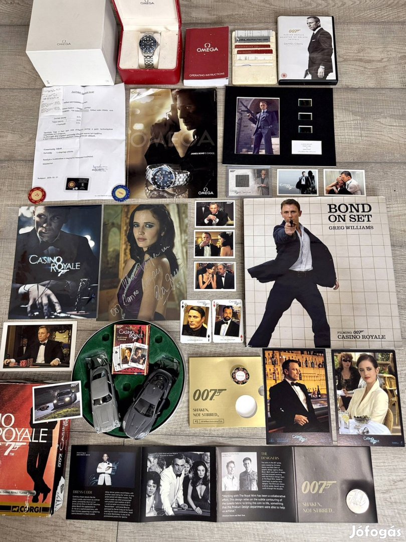 Omega Seamaster Casino Royale Extra Set