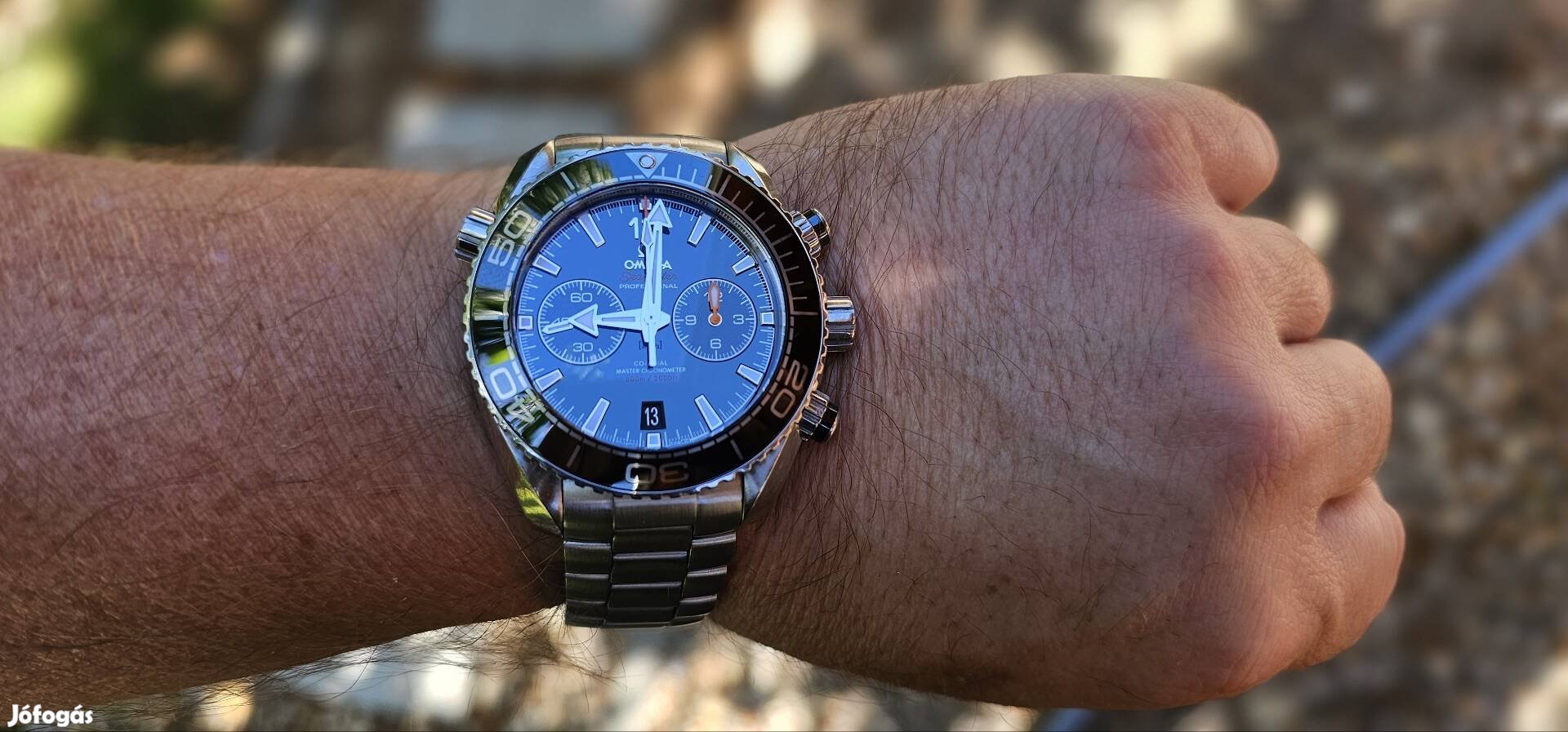 Omega Seamaster Planet Ocean Chronograph  rolex, breitling 