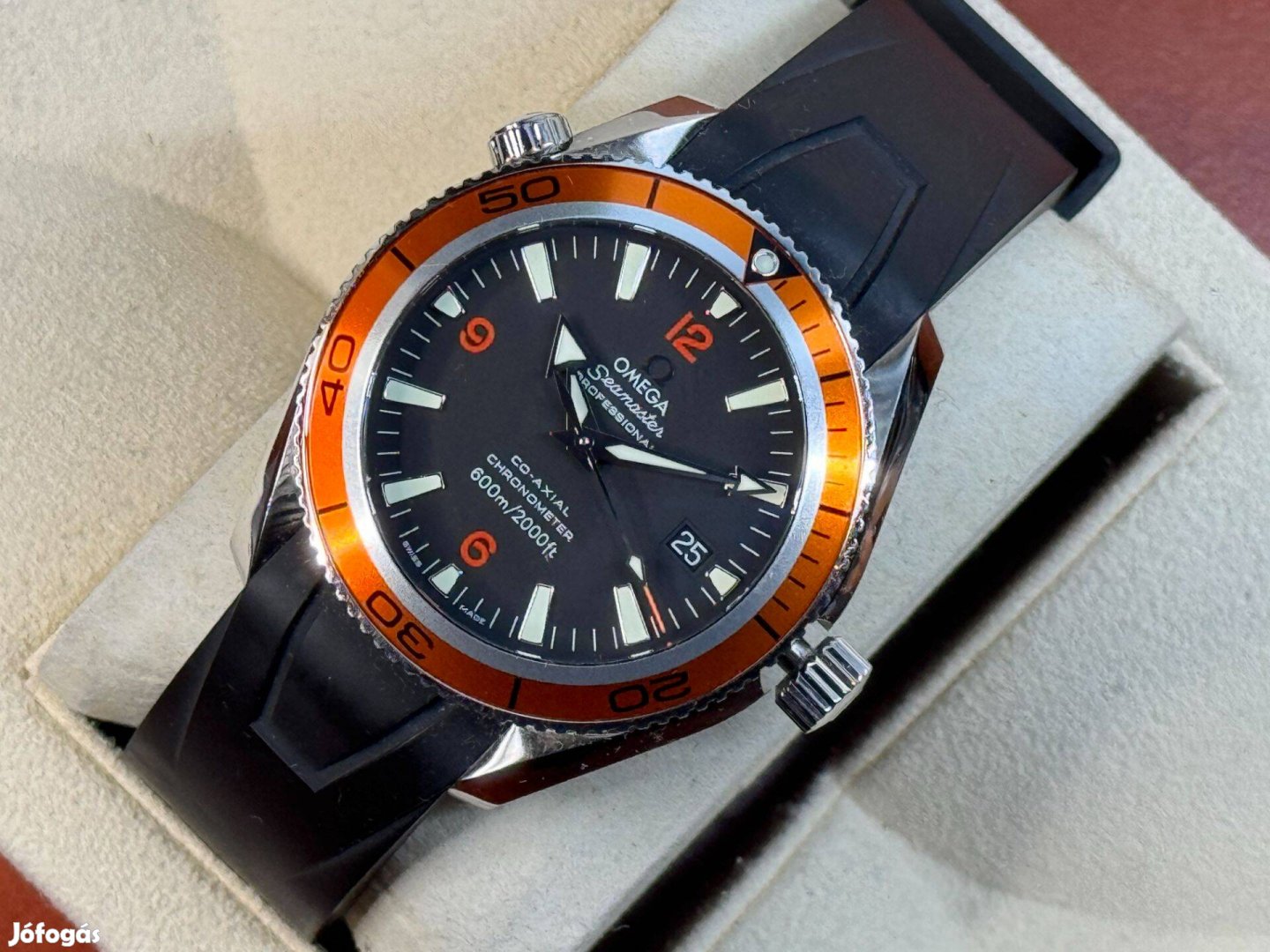 Omega Seamaster Planet Ocean kaucsuk szíjjal 42 Lgsw