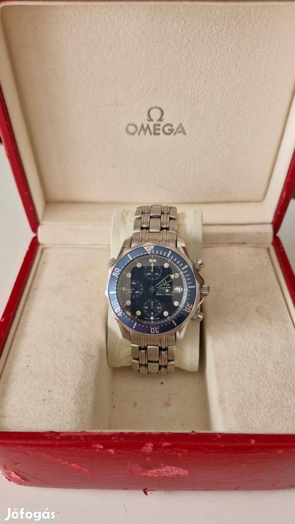 Omega Seamaster Professional Diver Chronograph, ajándék óraforgatóval
