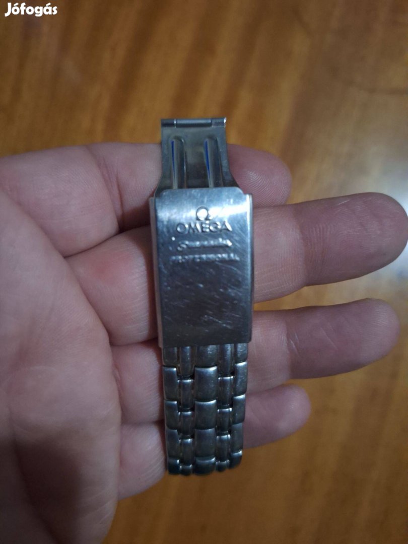 Omega Seamaster acél szíj 20mm békazáras