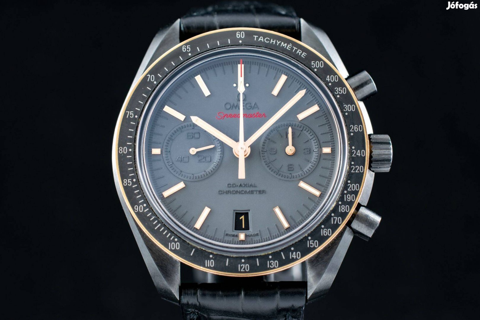 Omega Speedmaster Dark Side Of The Moon Sedna Black