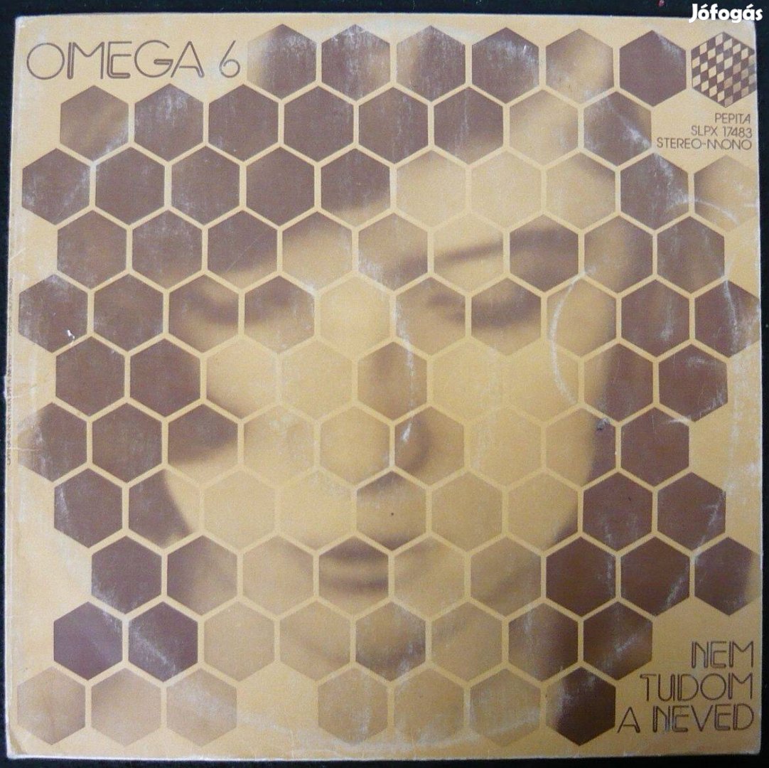 Omega: Nem tudom a neved (csehszlovák első kiadású, barna borítós LP)