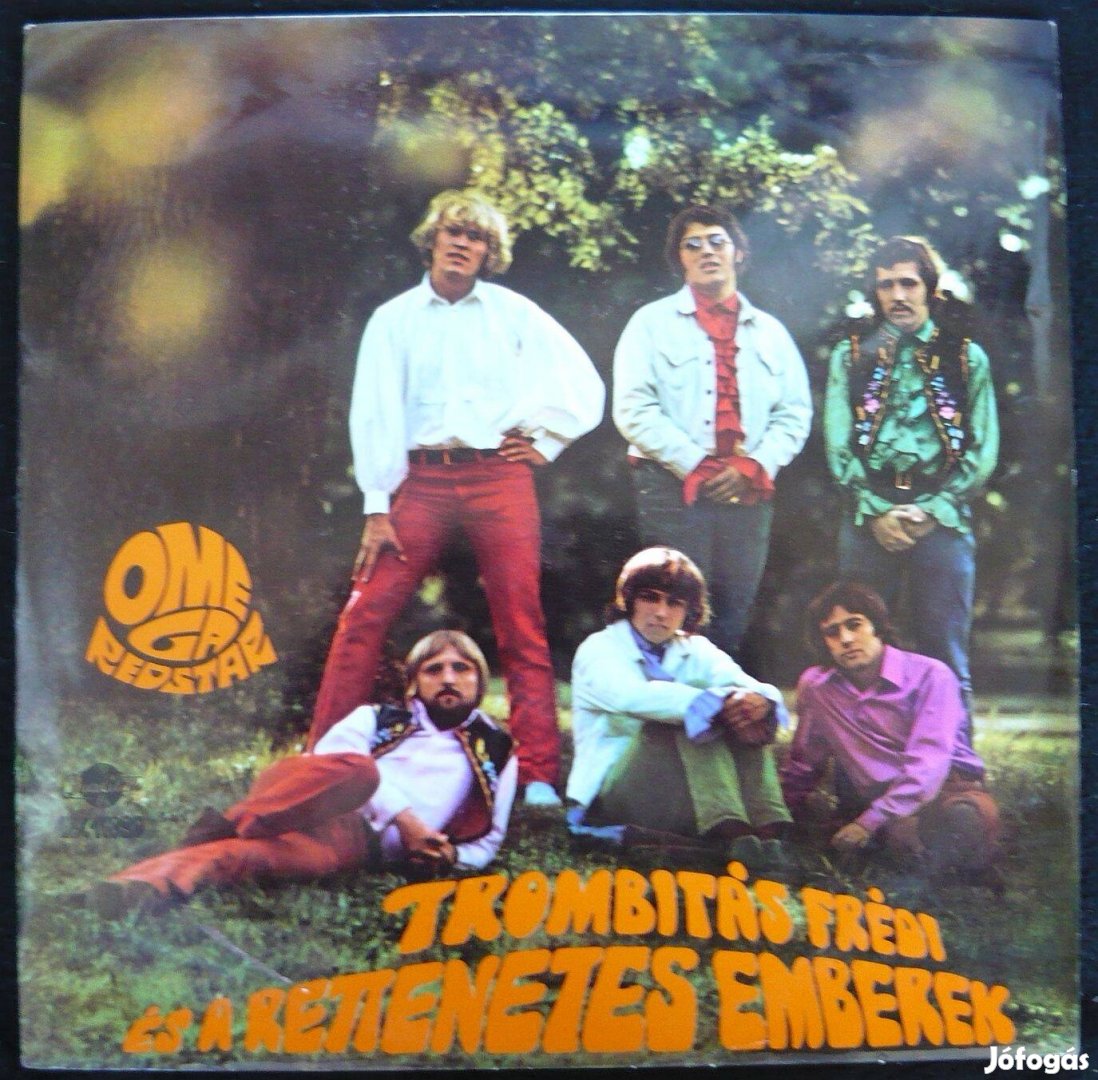 Omega: Trombitás Frédi és a rettenetes emberek (szép állapotú LP)