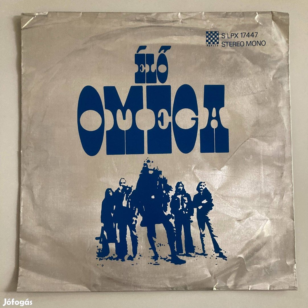 Omega - Élő Omega (alu borító, kék felirat, 1972)