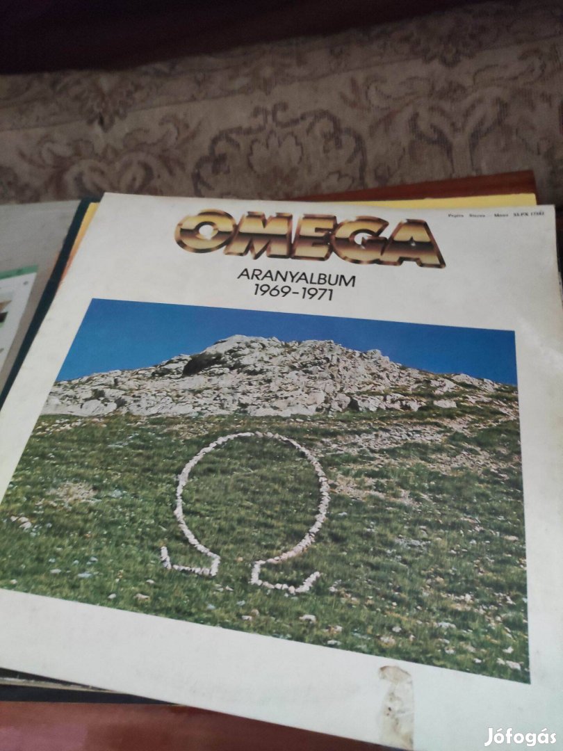 Omega aranyalbum bakelit lemez