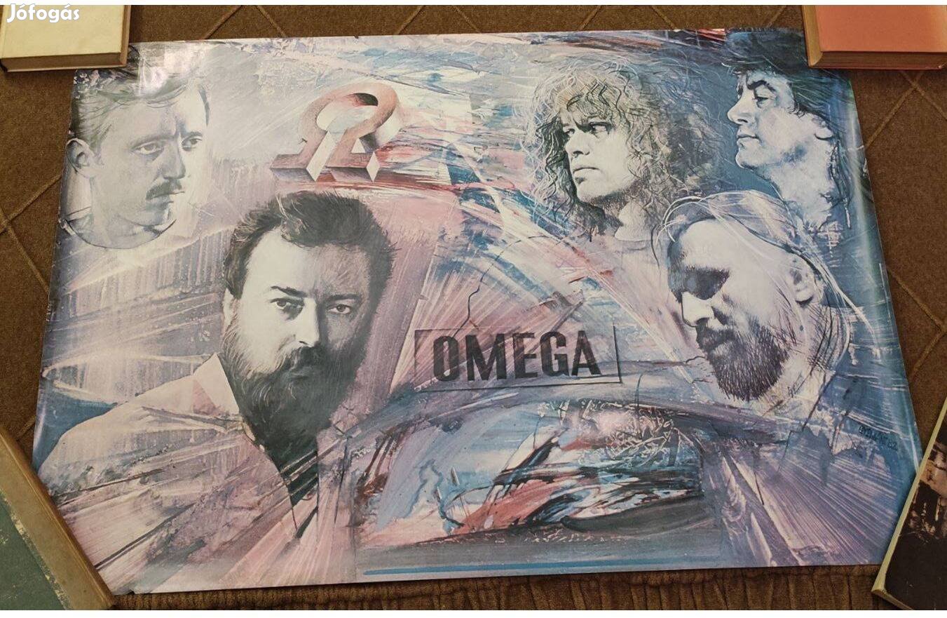 Omega együttes poszter plakát nagy méretű