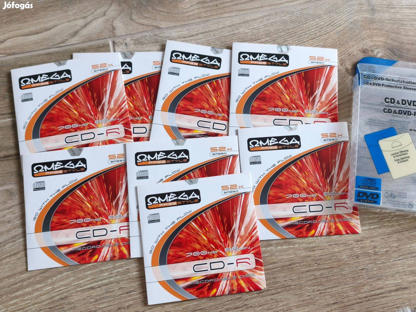 Omega márkájú üres CD lemezek gyűjtőknek ritkaságok