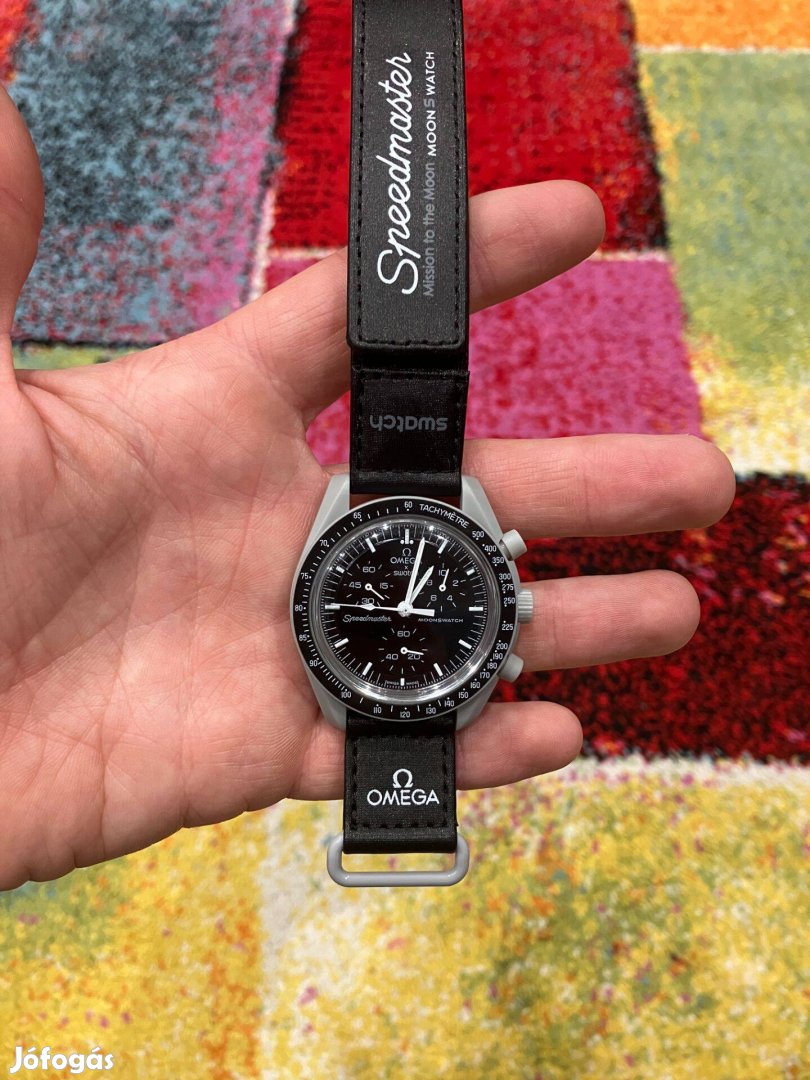 Omega x Swatch Mission to the moon óra