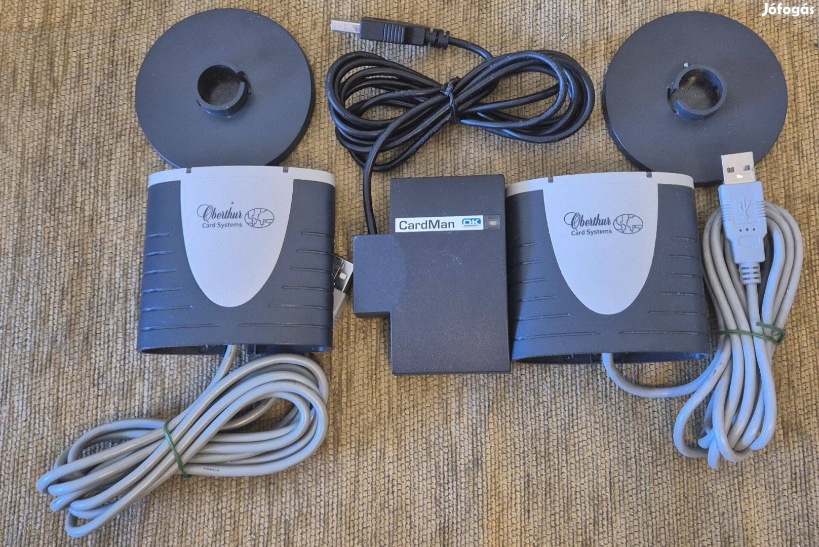 Omnikey OK 3121 USB-s smartkártya olvasó, 3db