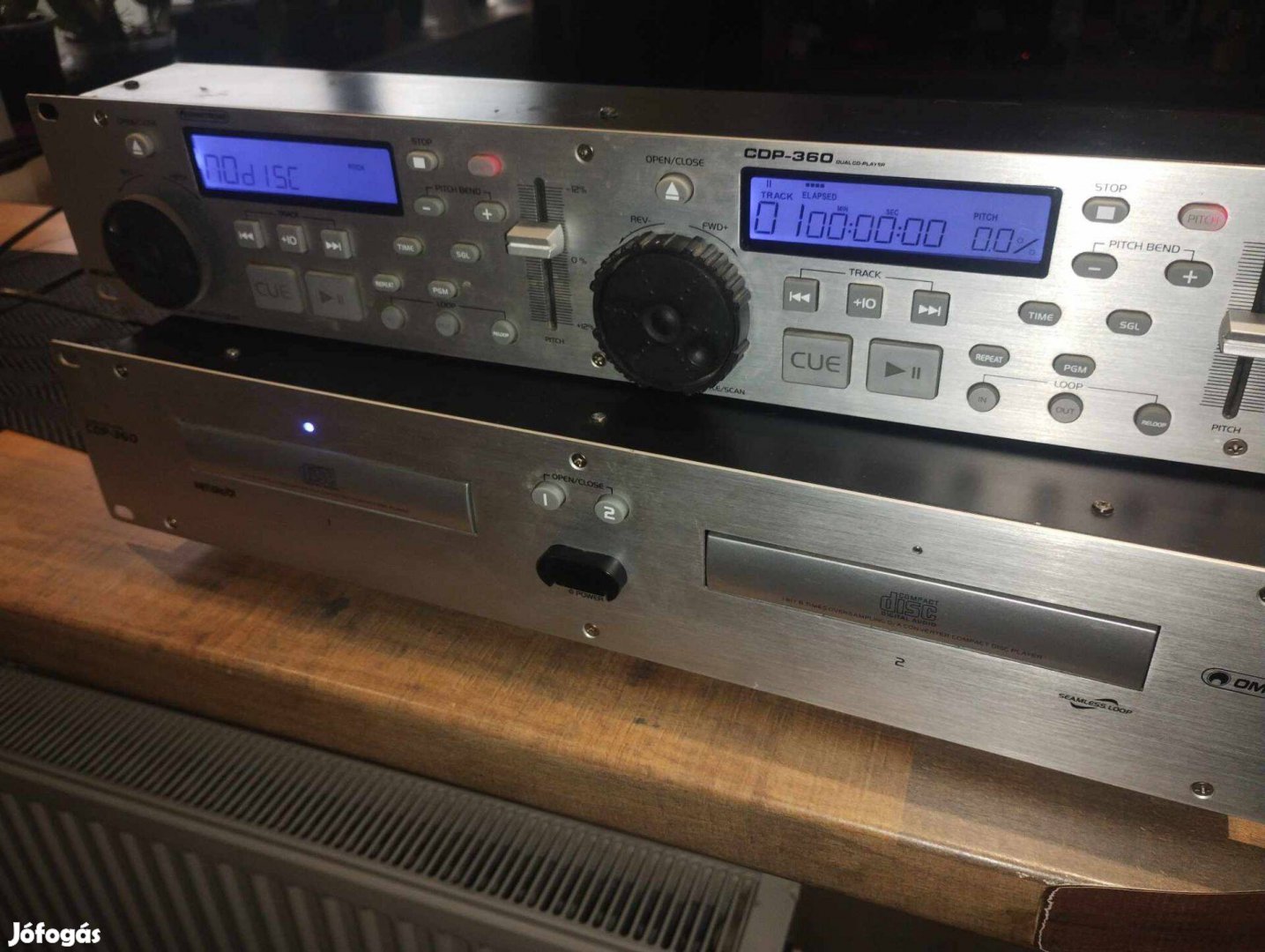 Omnitronic CDP 360 dupla cd lejátszó