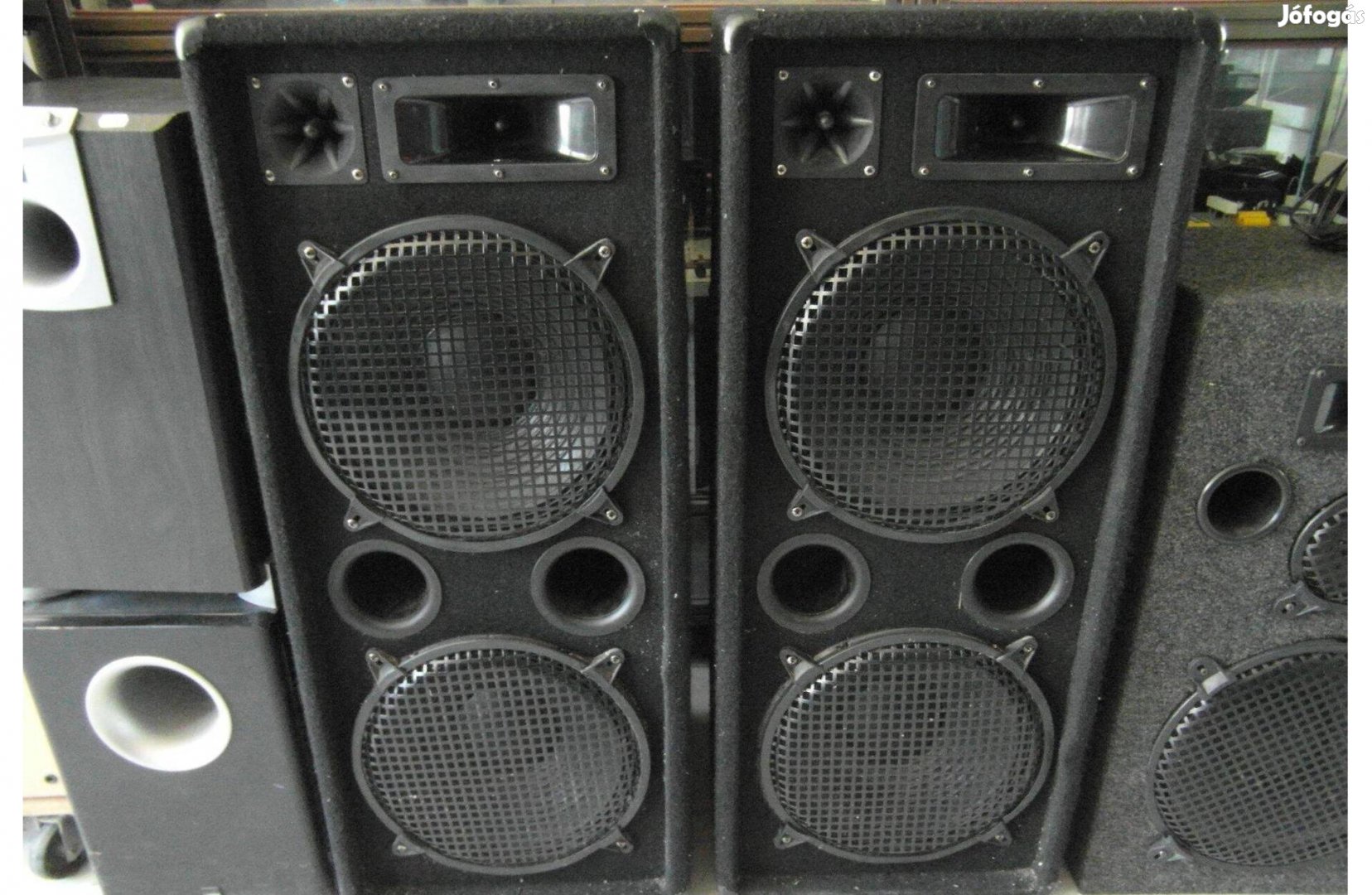 Omnitronic DX-2222 hangfal 2db. 2x500watt/8ohm