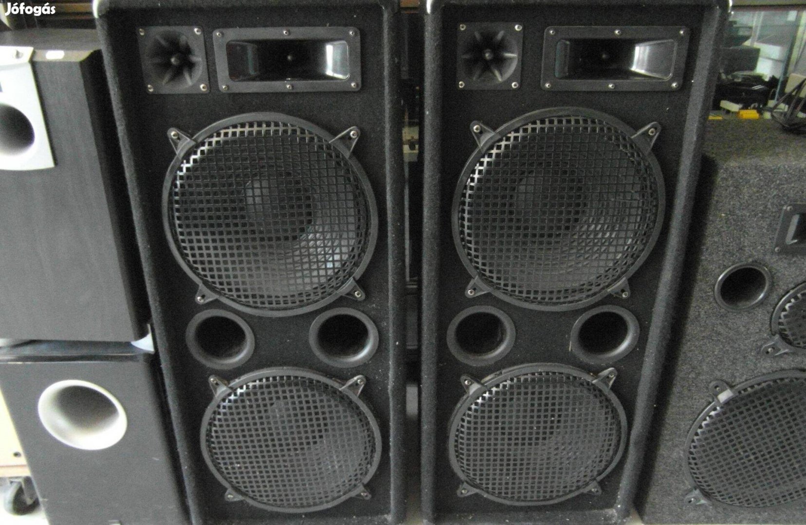 Omnitronic DX-2222 hangfal 2db. 2x500watt/8ohm