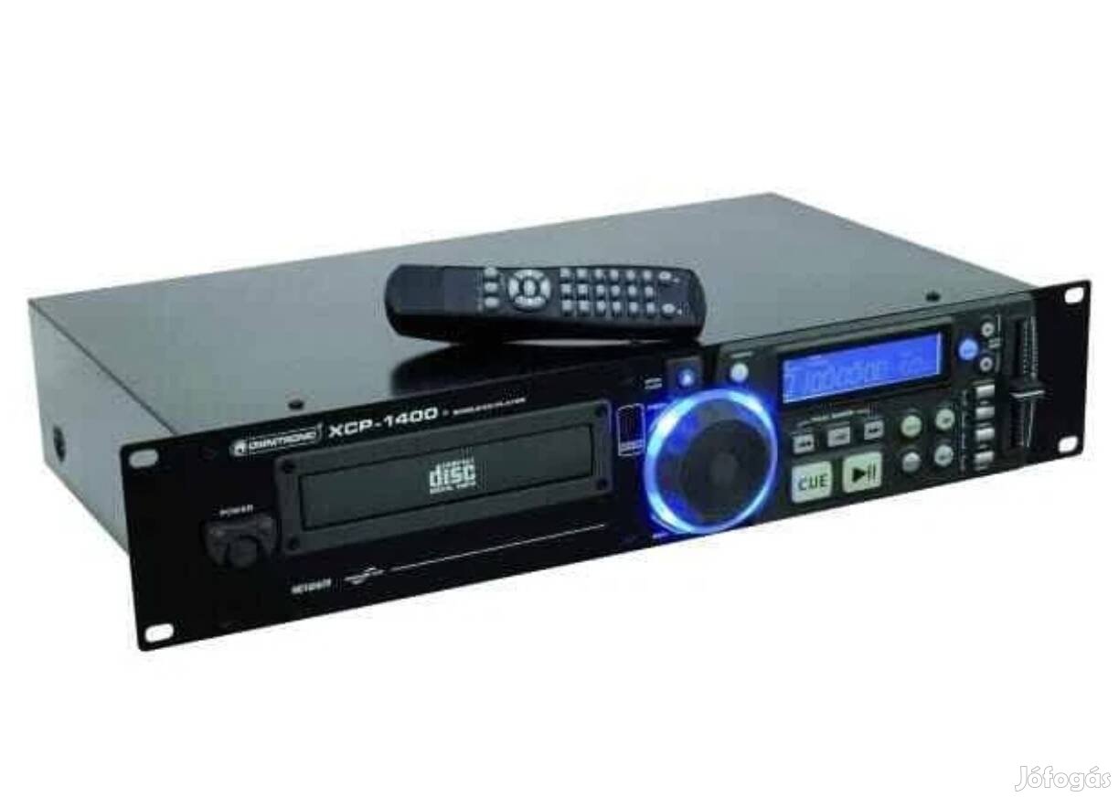 Omnitronic XDP 1400 CD lejátszó Single +távirányító 