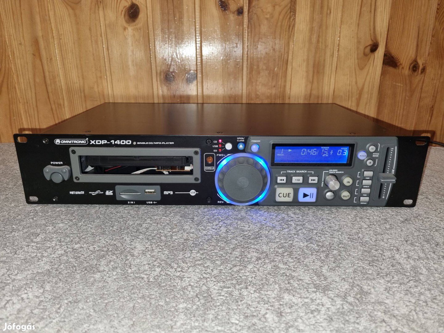 Omnitronic XDP-1400 cd lejátszó