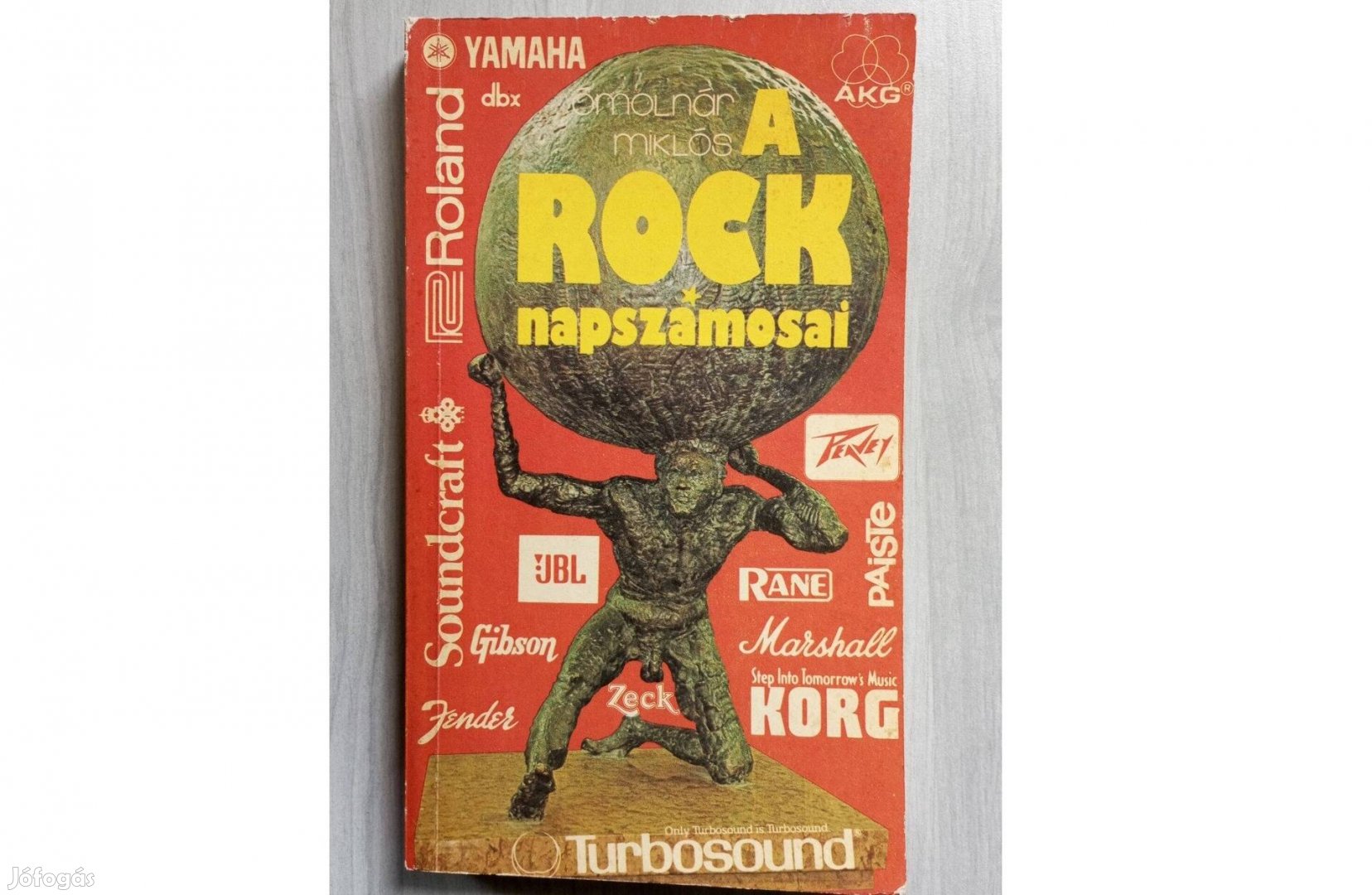 Ómolnár Miklós A rock napszámosai szép állapotú