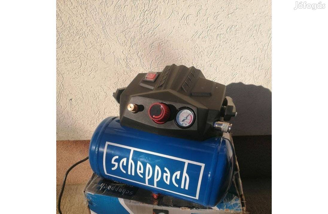 Ompresszor Scheppach HC 06 - olaj nélküli kompresszor 6l