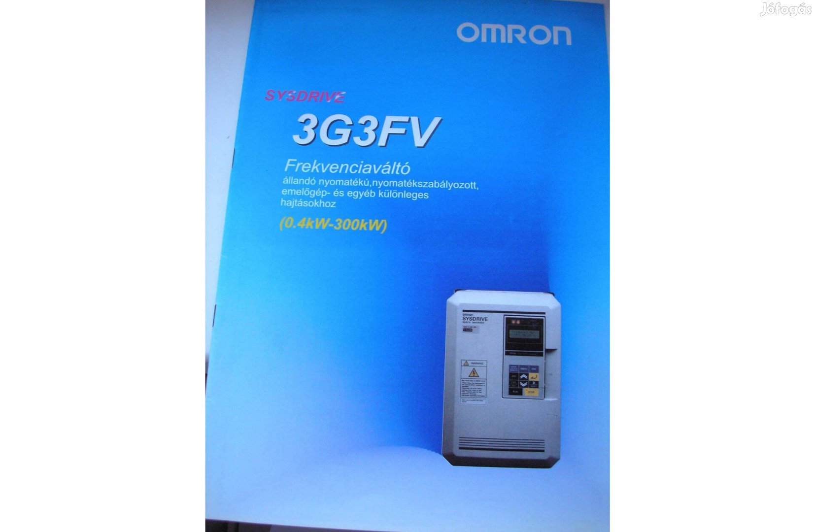 Omron 3G3FV frekvenciaváltó bekötési rajz