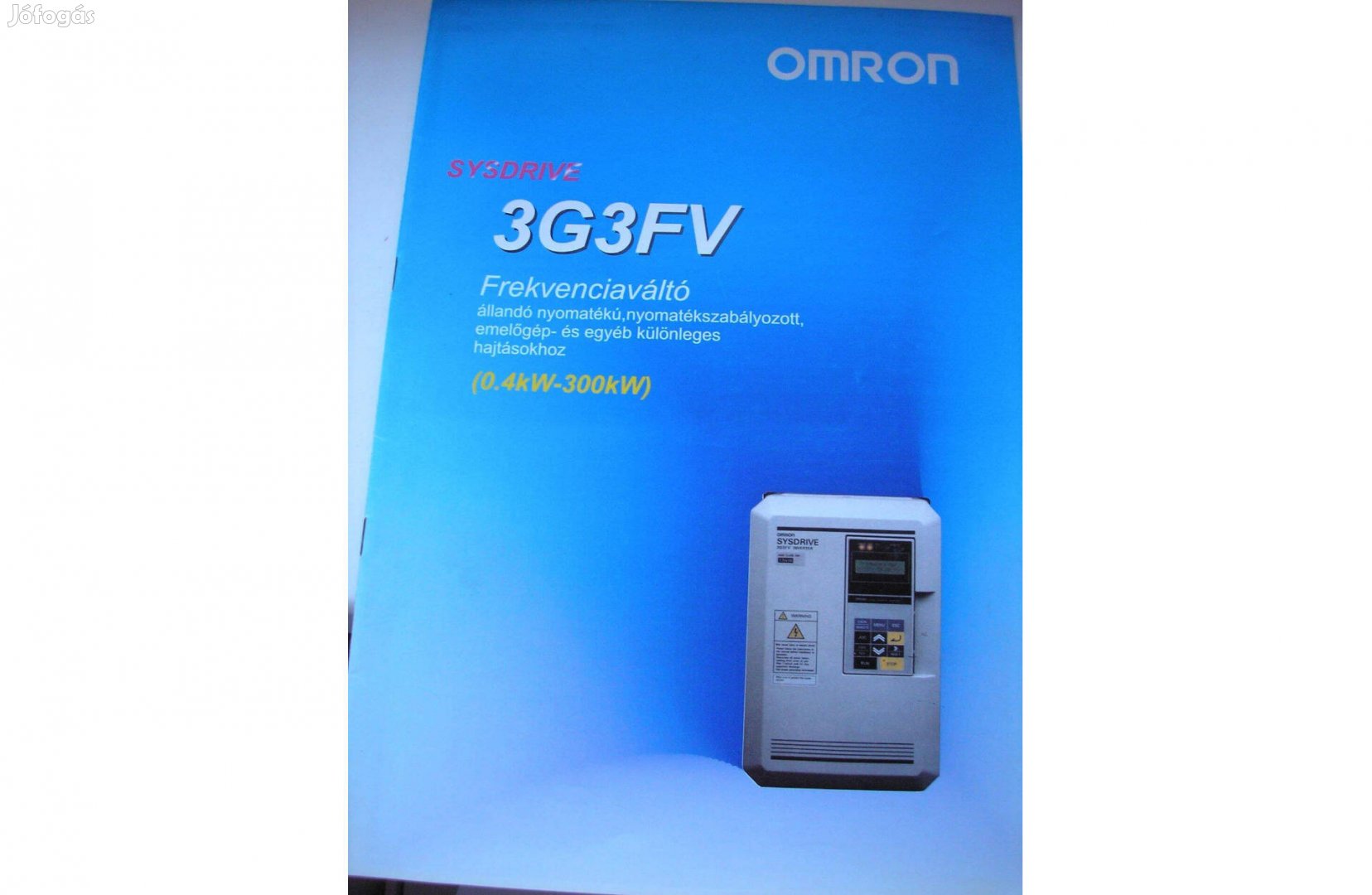 Omron 3G3FV frekvenciaváltó bekötési rajz