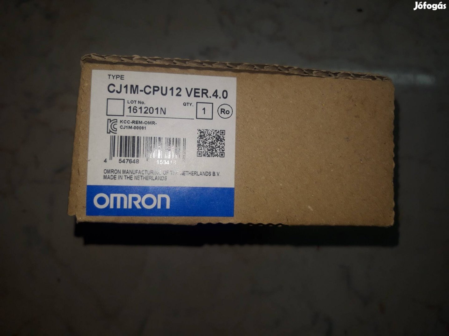 Omron CJ1M CPU12 PLC modul eladó