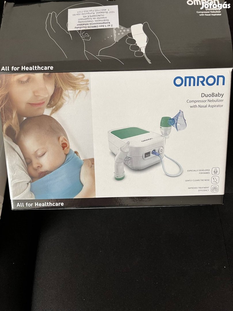 Omron Dualbaby inhalátor és orrszívó