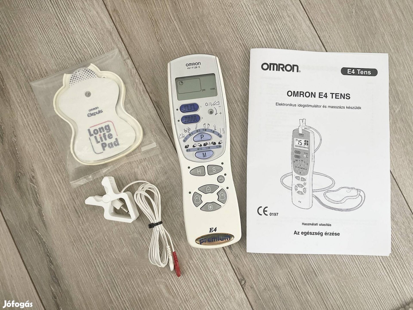 Omron E4 TENS EMS masszírozó ideg és izom stimulátor