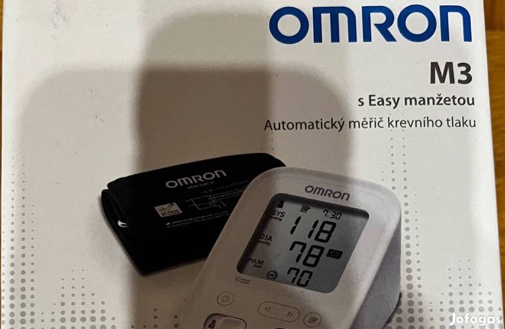 Omron Easy M3 vérnyomásmérő új!
