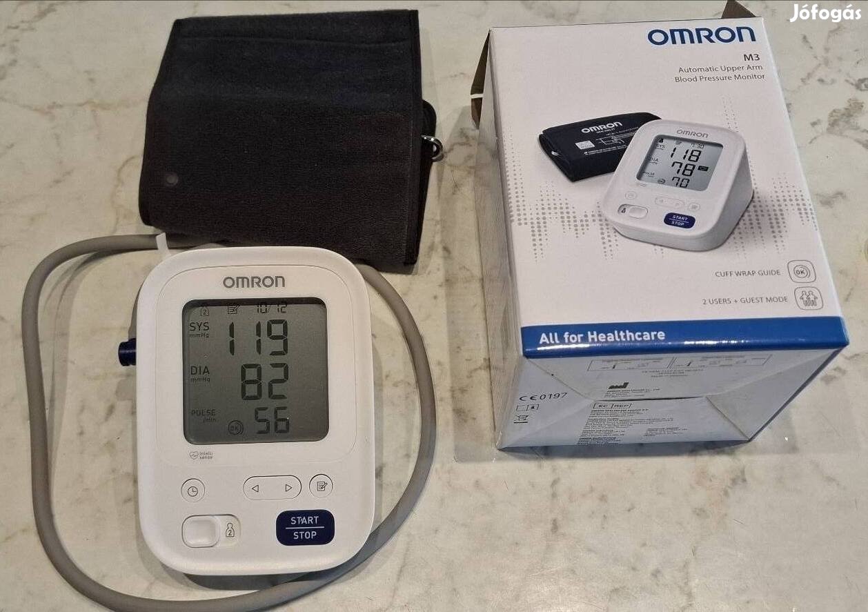 Omron M3 vérnyomásmérő - újszerű