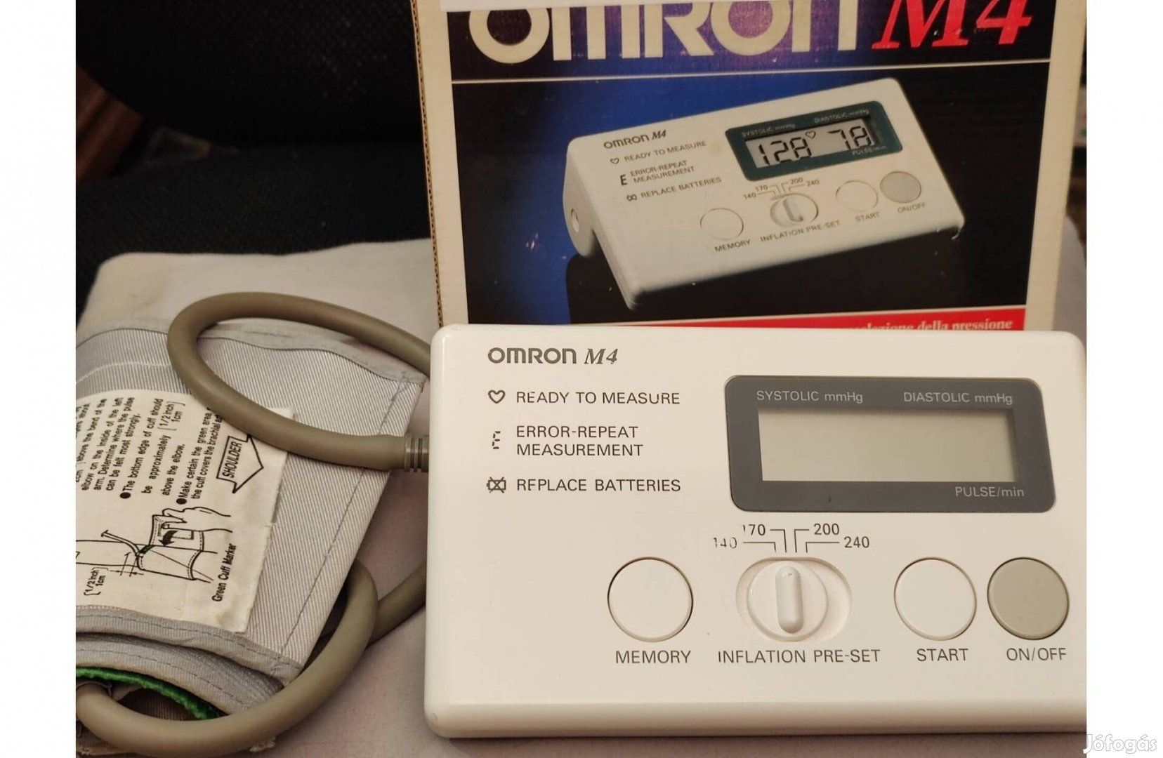 Omron M4 felkaros vérnyomásmérő