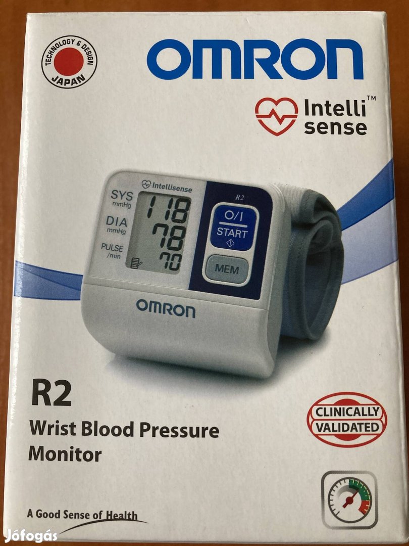 Omron R2 Intellisense automata csuklós vérnyomásmérő 