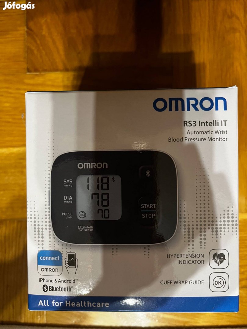 Omron RS3 Intelli IT új vérnyomásmérő
