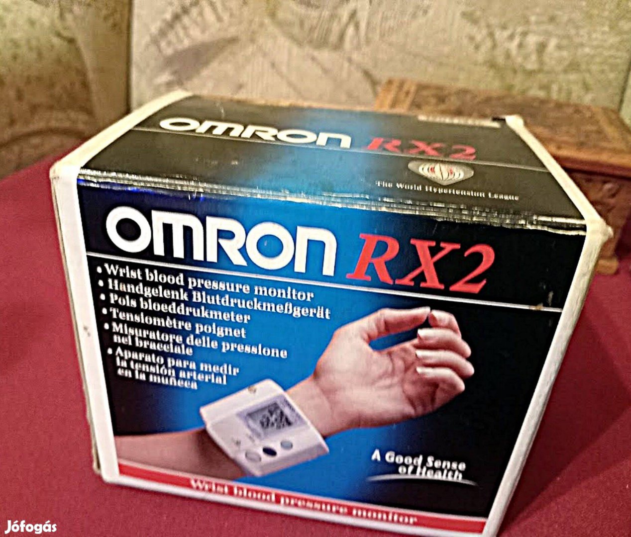 Omron RX2 csuklón mérő , japán termék