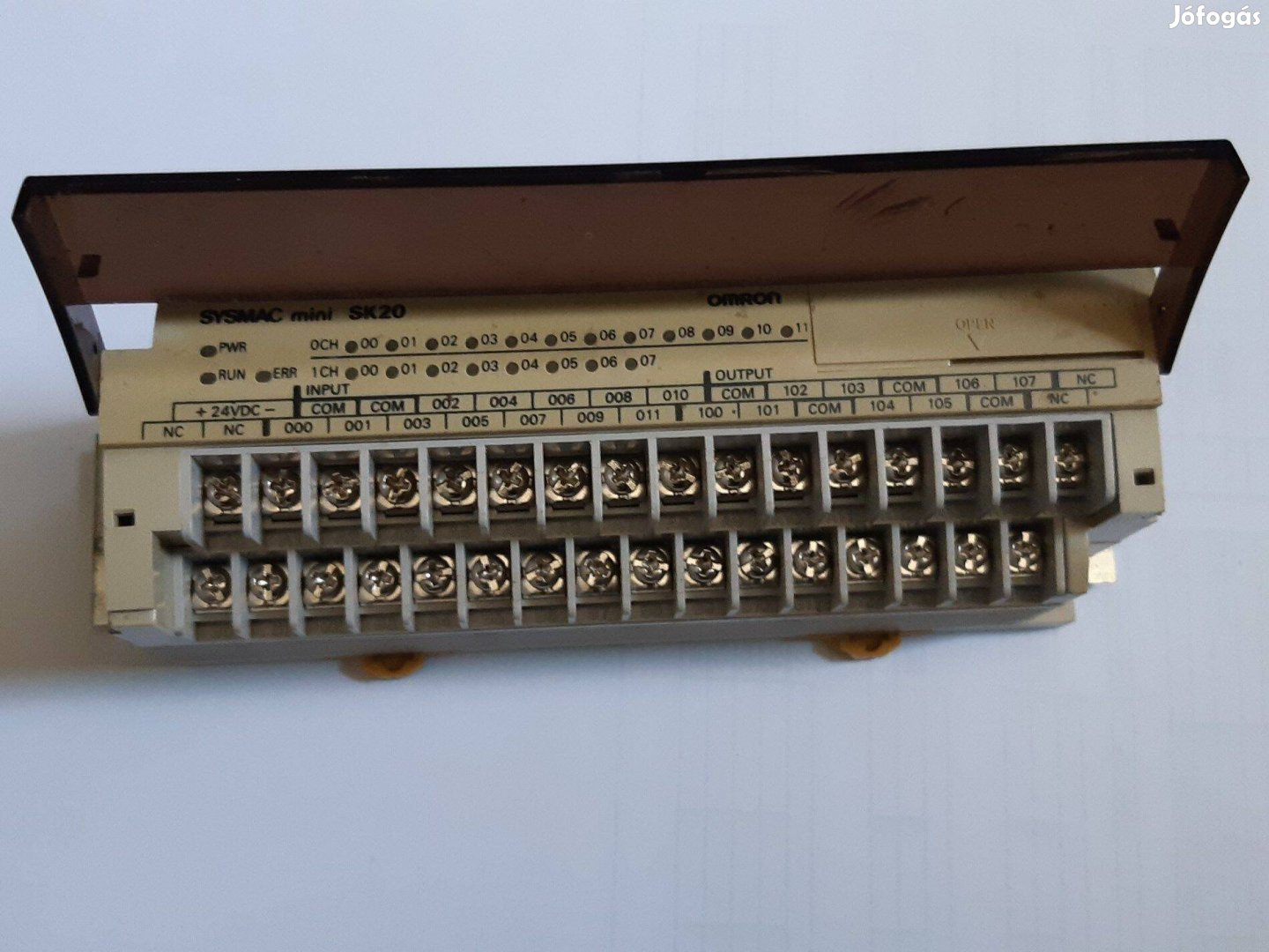 Omron Sysmac Mini SK20 PLC - SK20-C2DR-D programozható vezérlő